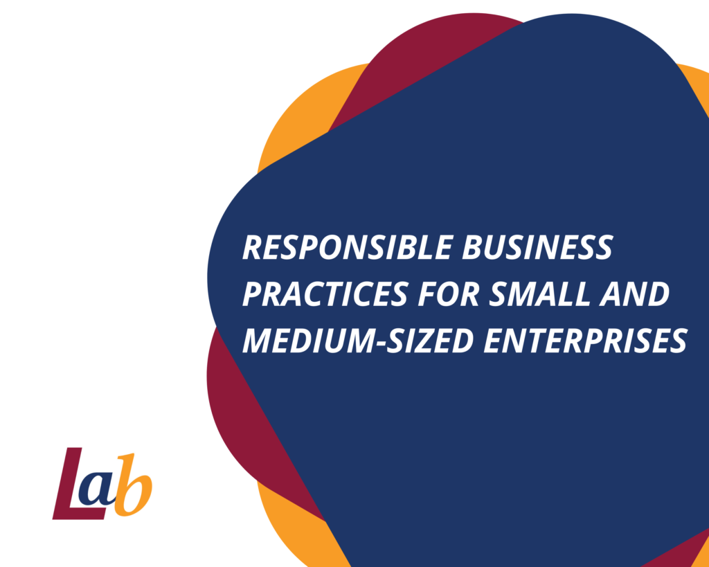Responsible business practices for MSMEs